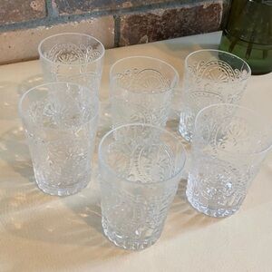 Anthropologie Juice Glass Set of 4